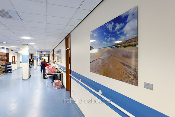 Withybush Hospital, Haverfordwest,  Main Entrance