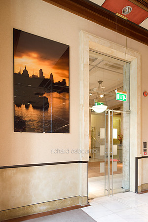 PhotoGlassWorks Front Lit, Institution of Engineering and Technology, Savoy Place, London