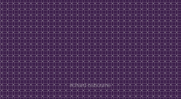 G236 Aubergine Circles
